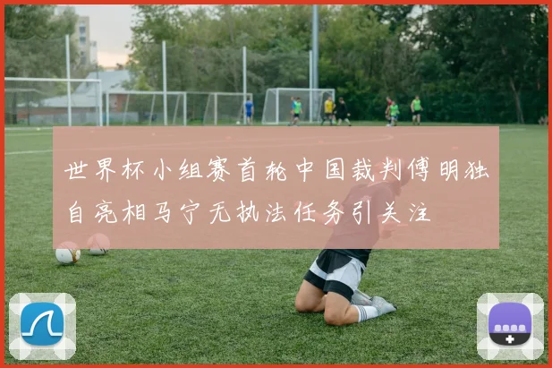 世界杯小组赛首轮中国裁判傅明独自亮相马宁无执法任务引关注