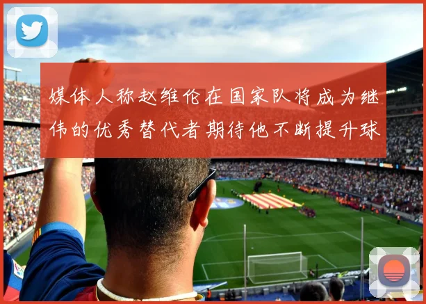 媒体人称赵维伦在国家队将成为继伟的优秀替代者期待他不断提升球技